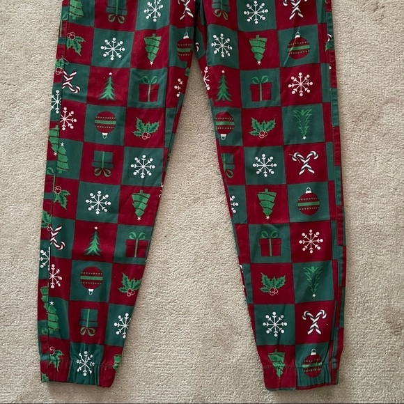 🎄 NWT Iron Co. Christmas Jogger Pants Medium - Picture 6 of 14